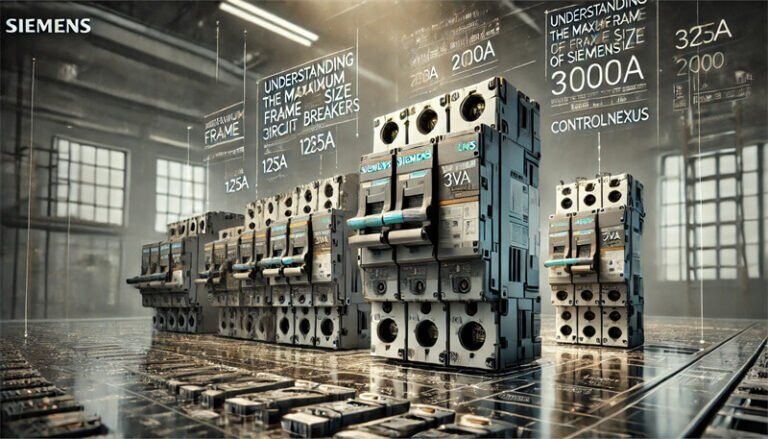 Understanding the Maximum Frame Size of Siemens 3VA Circuit Breakers ...